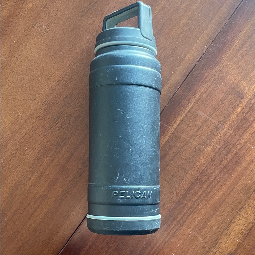 Pelican Black Insulated Water Bottle